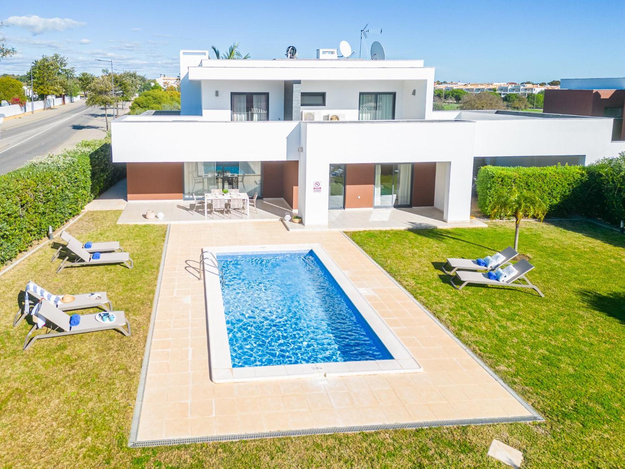 Villas Novochoro - Large Garden- Heatable Pool Αλμπουφέιρα Εξωτερικό φωτογραφία