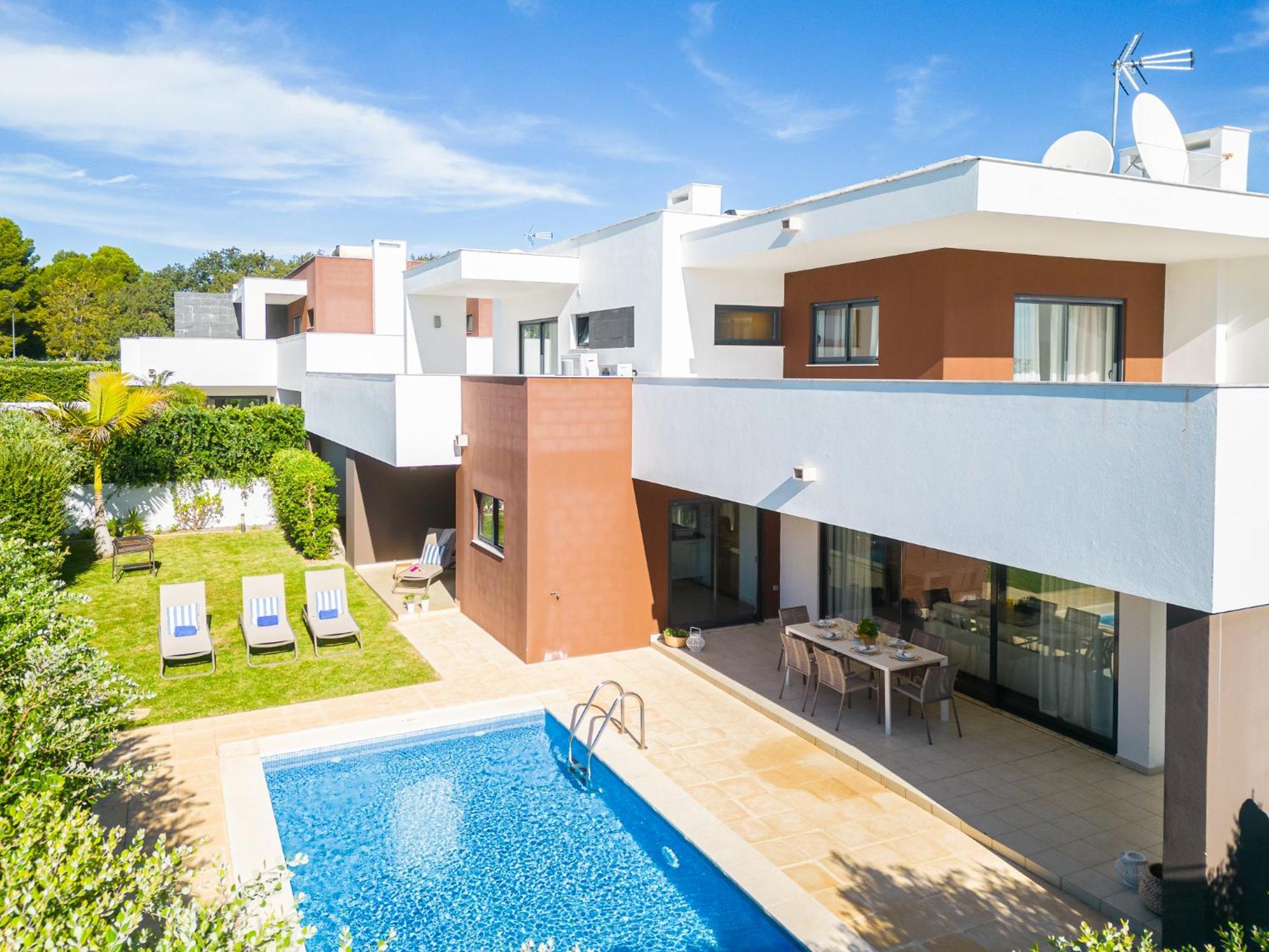 Villas Novochoro - Large Garden- Heatable Pool Αλμπουφέιρα Εξωτερικό φωτογραφία